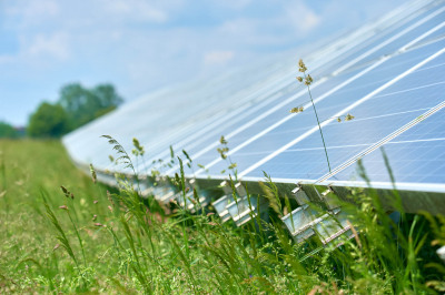 Erneuerbare Energien in der Landschaft