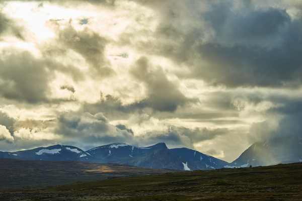Dramatische Landschaft in Norwegen
